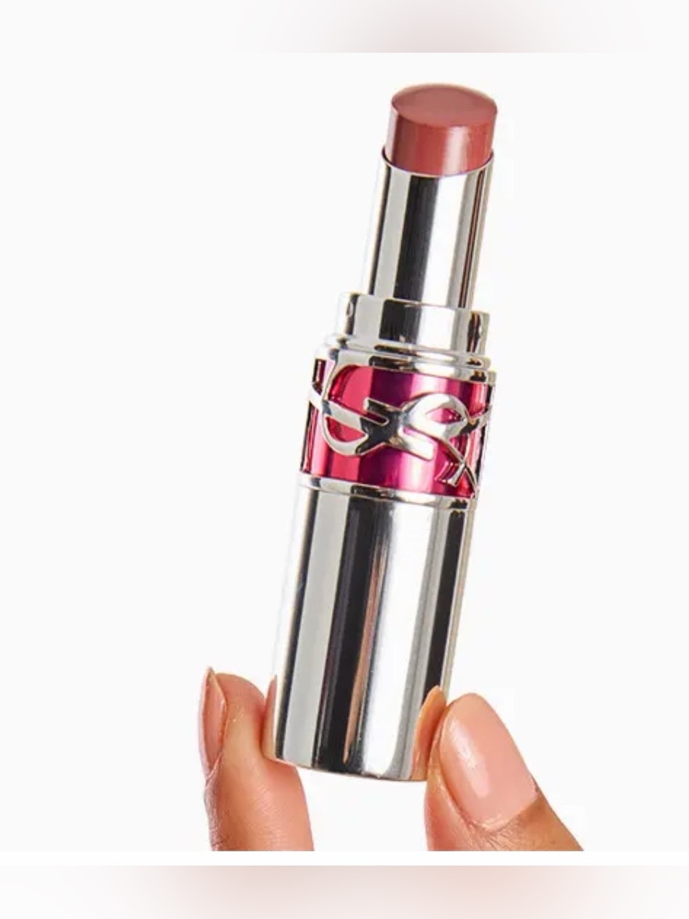 YSL - Candy Glaze Lip Gloss Stick- Showcasing Nude (Sheer Nude)